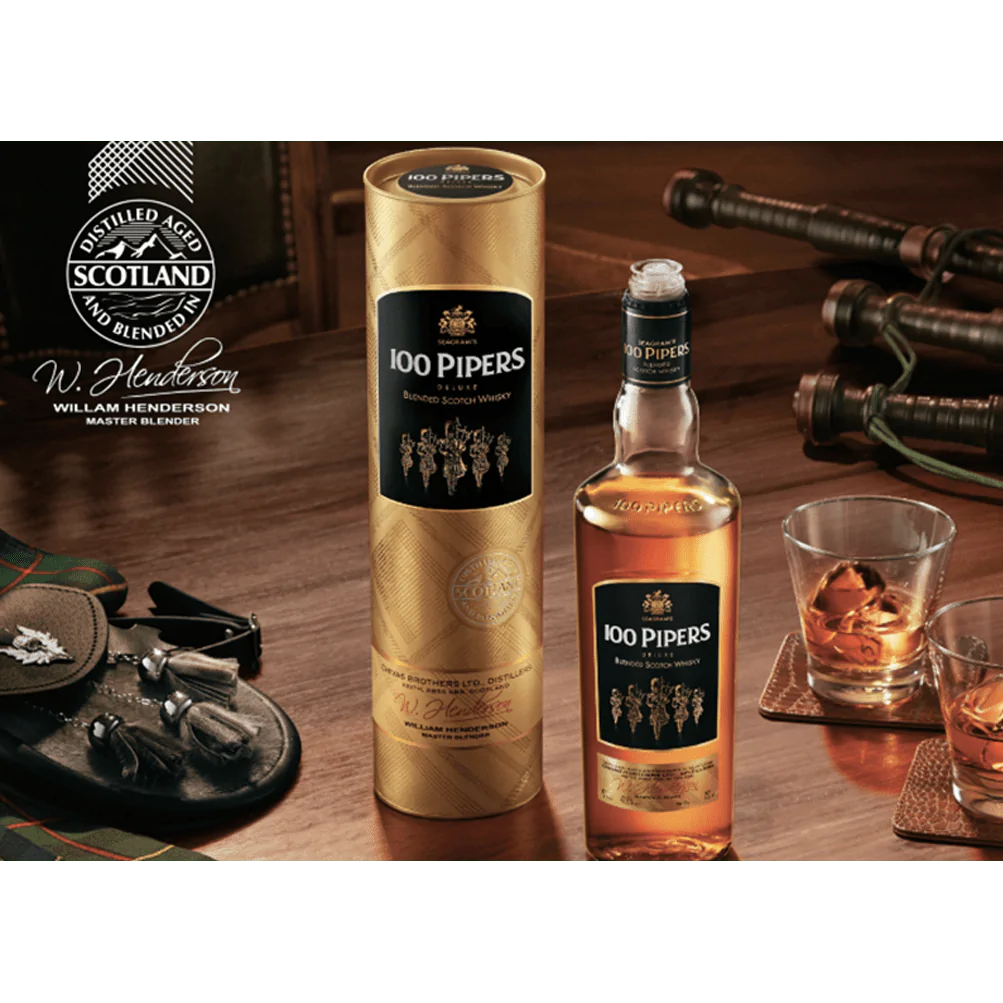 100 Pipers 700 Ml - Chivas Brothers
